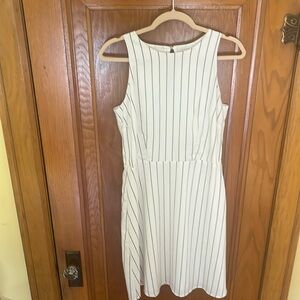 A New Day sleeveless classic striped dress size medium